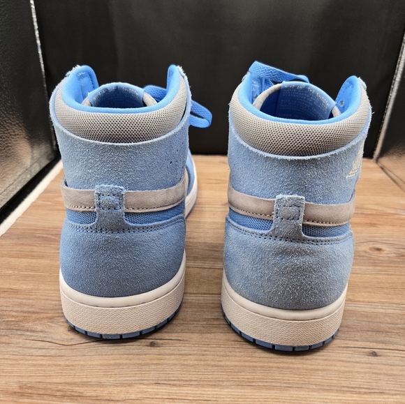 Nike Air Jordan High Top Sneakers - Blue and Gray - Picture 3 of 5